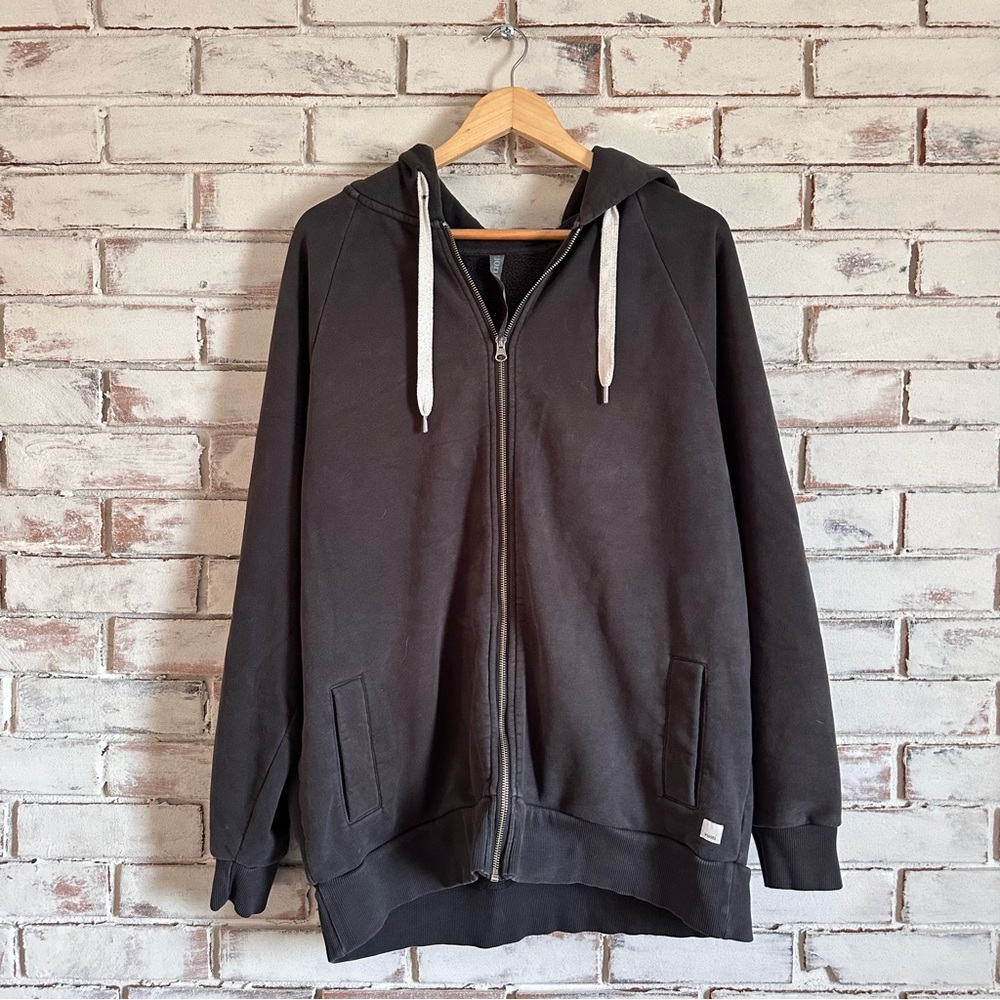 Vuori Restore oversized full zip womens hoodie sweatshirt